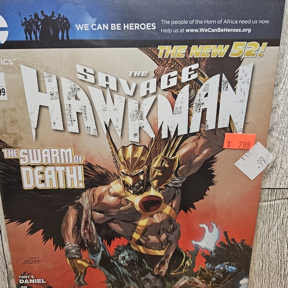 The Savage Hawkman #7 The Swarm Death! DC Comics Comic Book - Picture 2 of 6